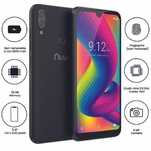 Mobitel best cheap nuu x6 mini new in all colors in uk